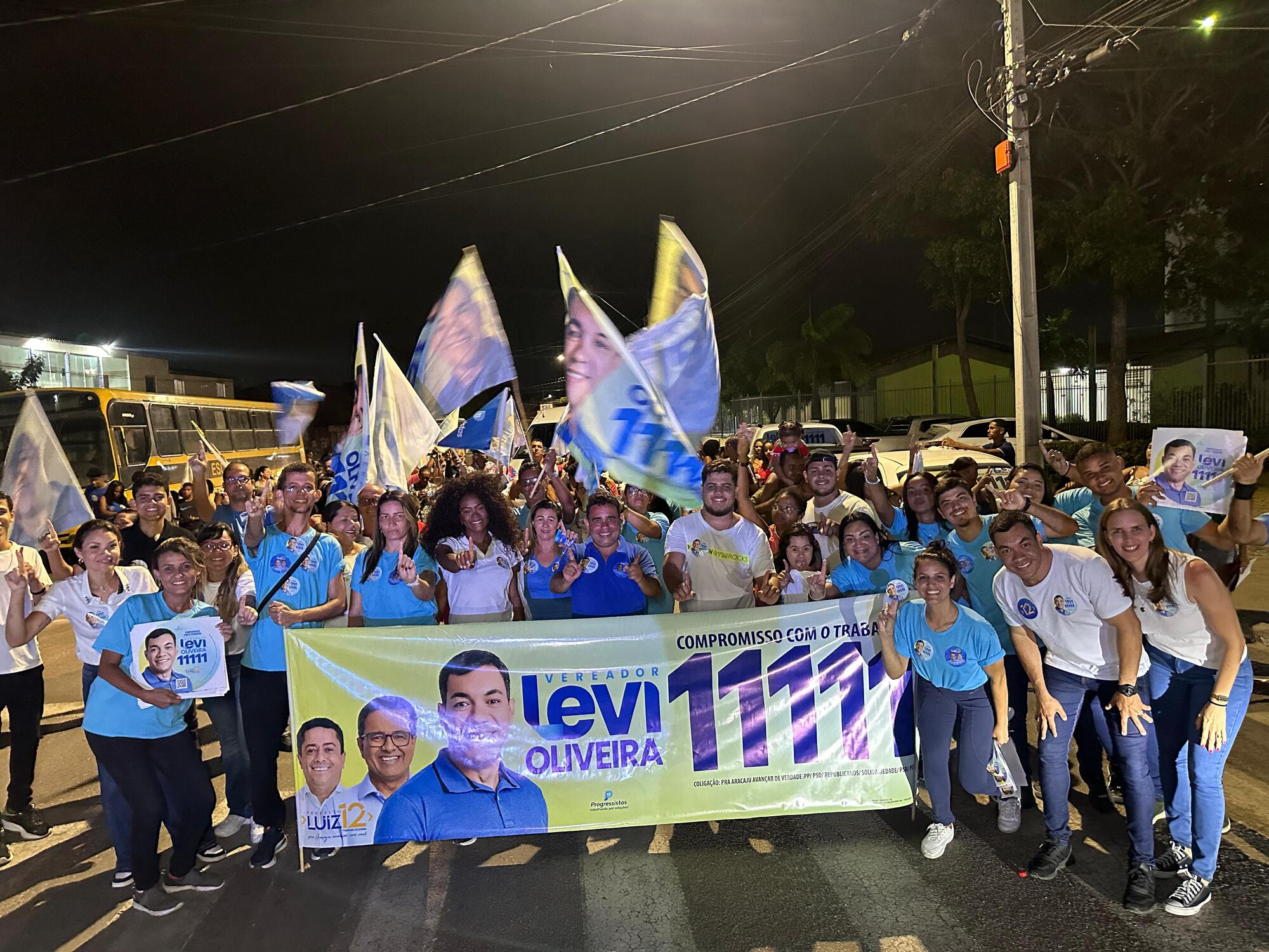 LEVI OLIVEIRA É RECEBIDO COM FESTA EM VÁRIOS BAIRROS DA CAPITAL