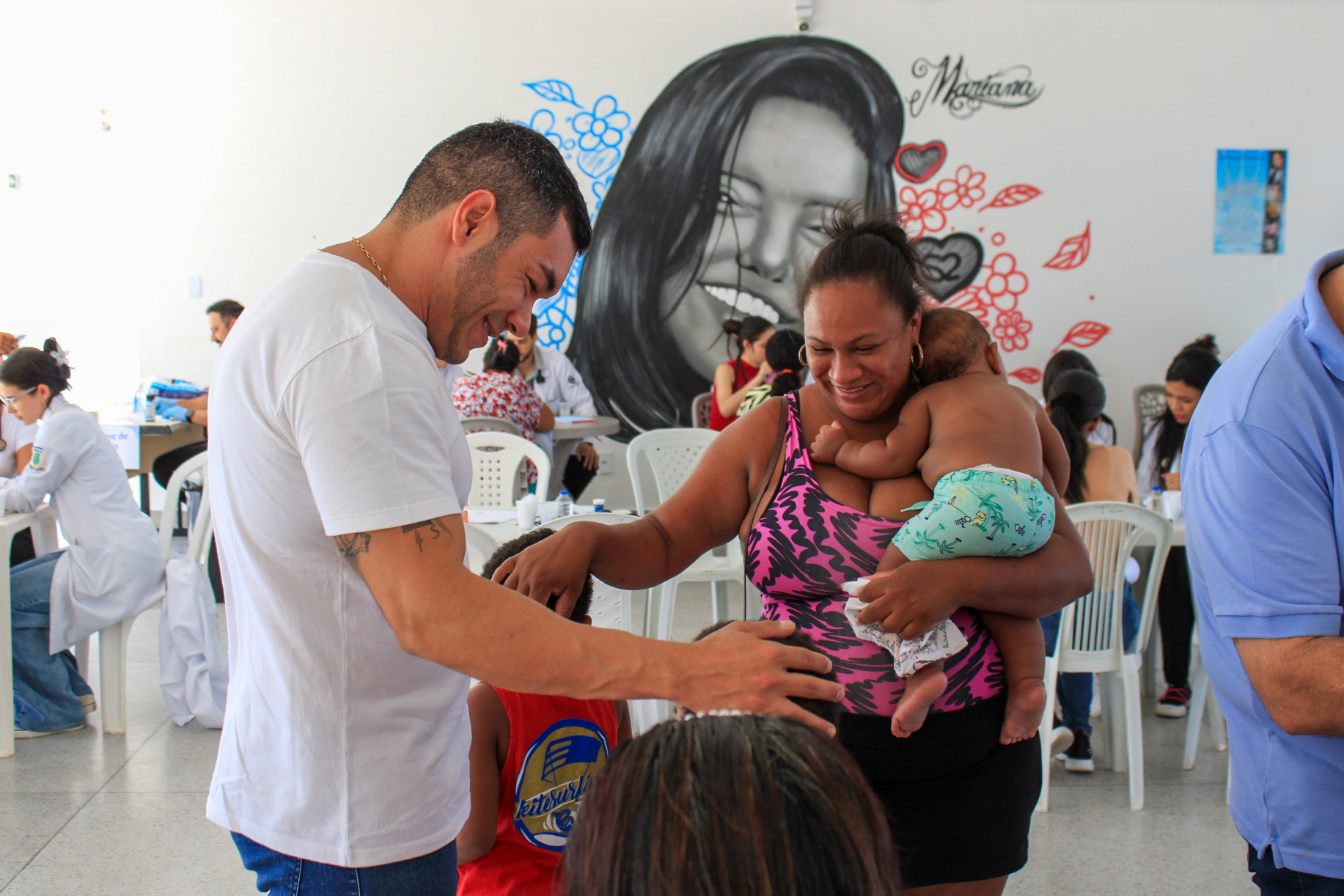 Vereador Levi Oliveira realiza gabinete itinerante durante mutirão de saúde no Instituto Mariana Moura