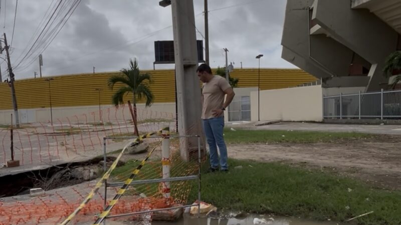 Vereador Levi Oliveira solicita intervenção em avenida deteriorada na 13 de Julho