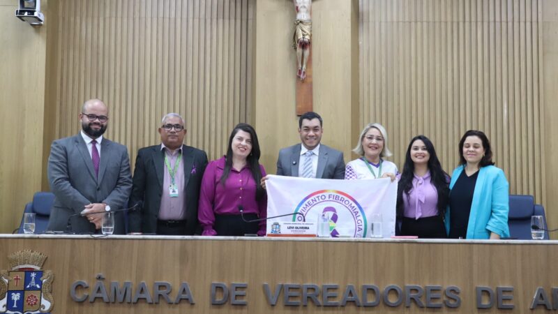 Levi Oliveira promove Sessão Especial pelo Dia Nacional de Conscientização e Enfrentamento da Fibromialgia