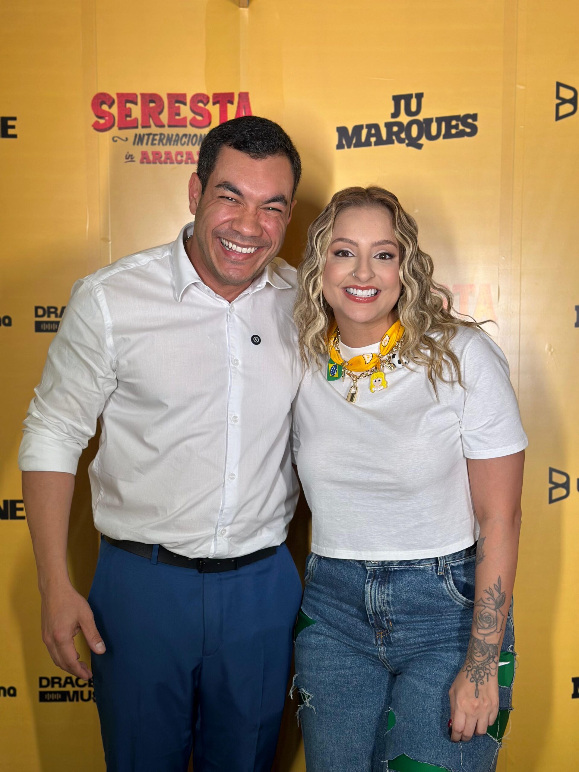 Levi Oliveira recebe a cantora Ju Marques em Aracaju e reforça o papel dos eventos culturais para a economia local