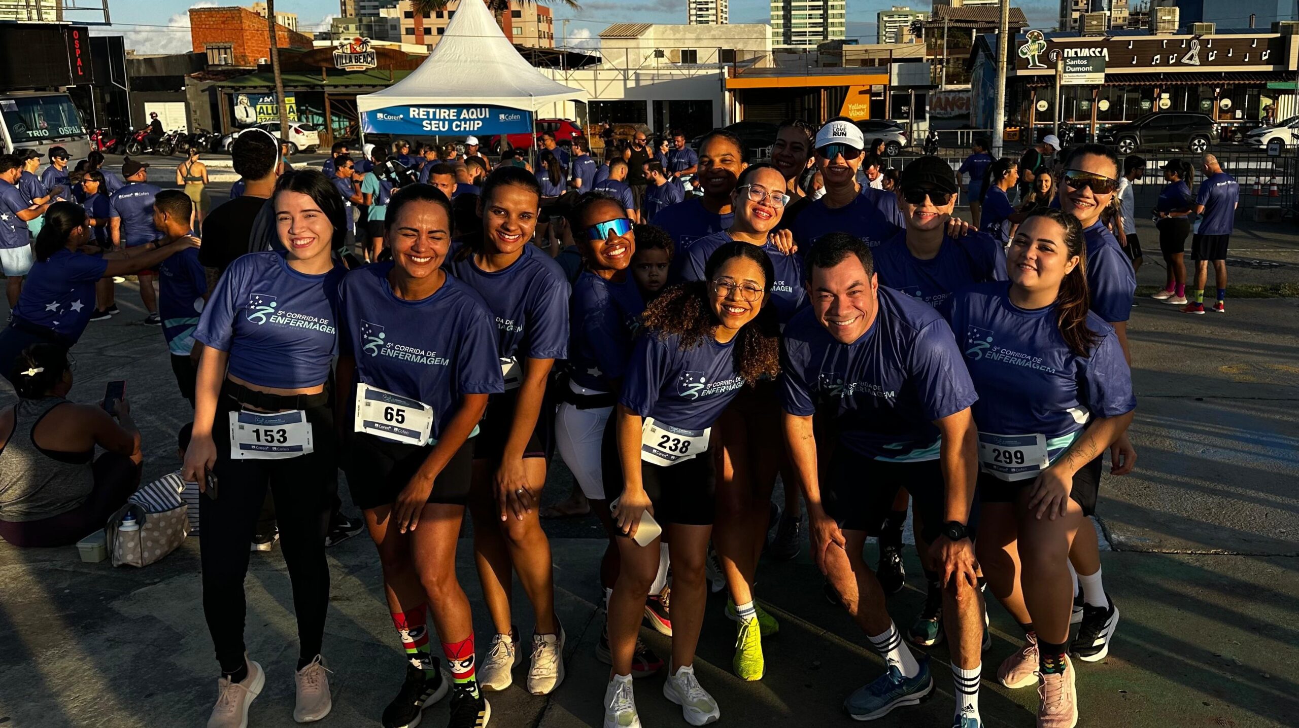 Levi Oliveira participa da 5ª Corrida da Enfermagem e reforça a valorização da categoria