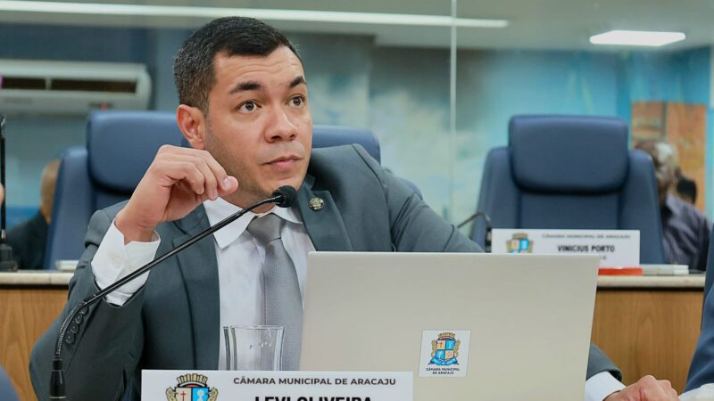 Levi Oliveira propõe inclusão da Semana da Criatividade, Inovação e Sustentabilidade no calendário de Aracaju