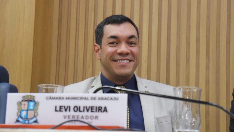 Vereador Levi Oliveira propõe contratação de profissionais de Educação Física para UBSs de Aracaju