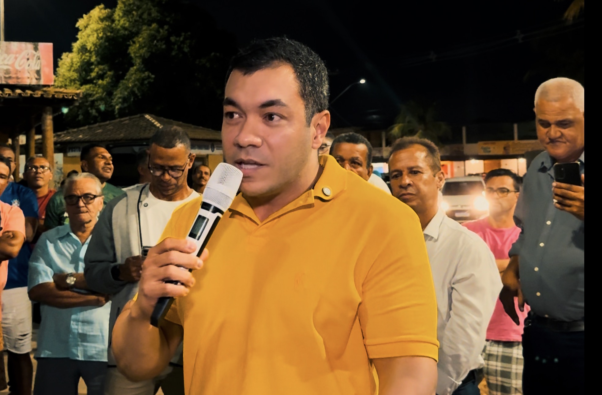 Levi Oliveira defende a permanência da Zona de Expansão em Aracaju durante manifestação