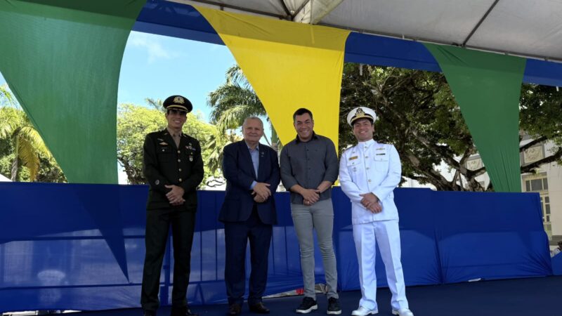 Vereador Levi Oliveira participa da abertura da Semana da Pátria