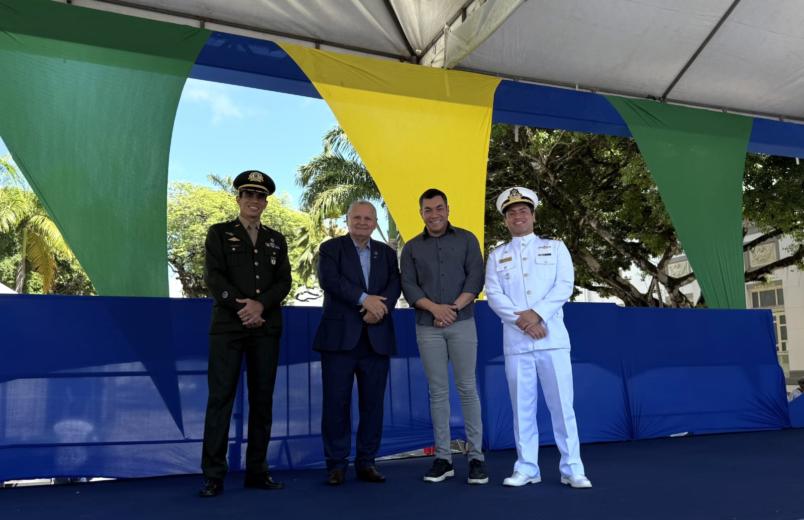 Vereador Levi Oliveira participa da abertura da Semana da Pátria