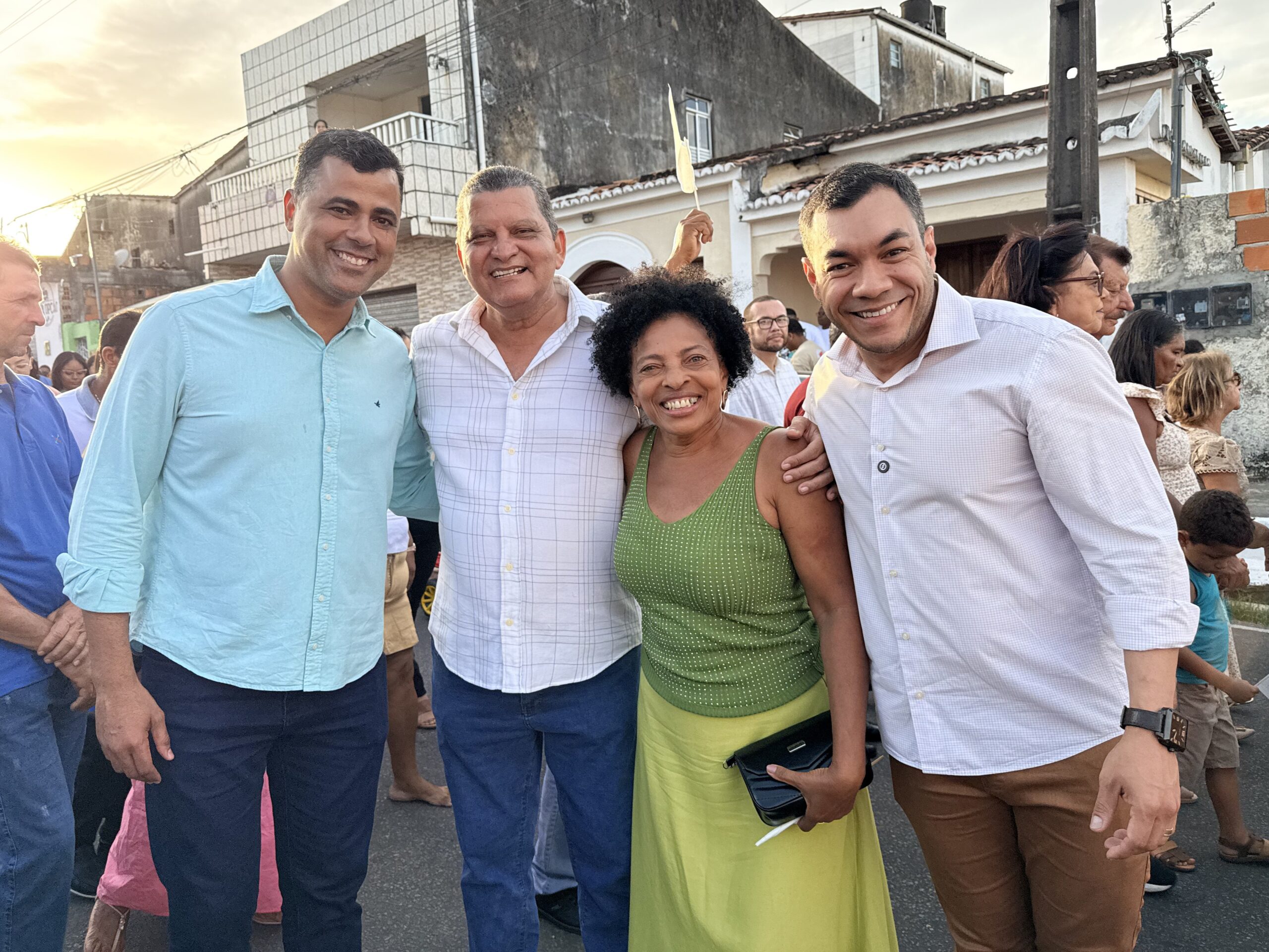 Levi Oliveira prestigia tradicional Festa do Padroeiro de Santo Amaro das Brota