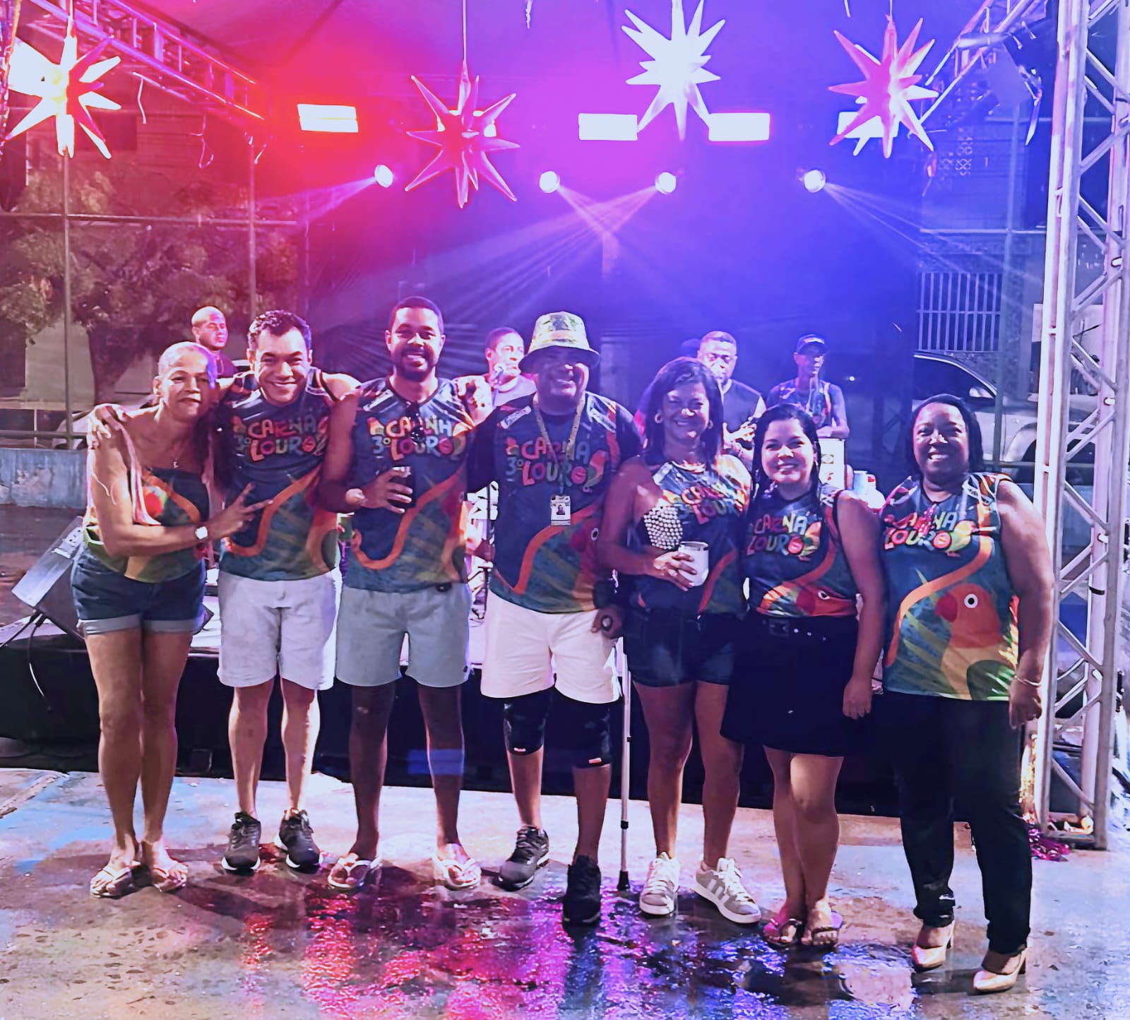 Vereador Levi Oliveira prestigia 3° edição do Carnalouro no Conjunto Lourival Batista