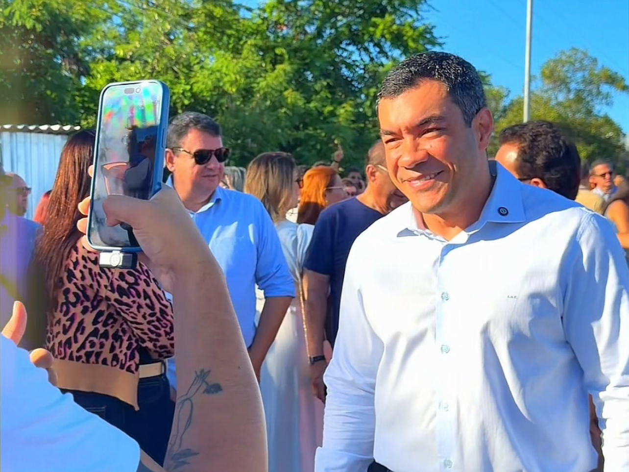 Levi Oliveira participa da inauguração da primeira etapa do Complexo Viário Senadora Maria do Carmo Alves