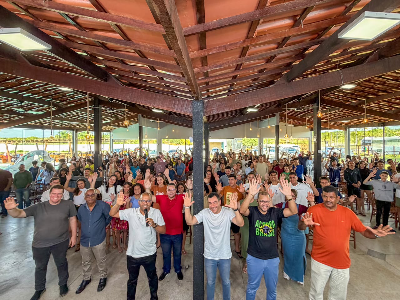 Levi Oliveira participa do Conecta Jovem, em Nossa Senhora da Glória