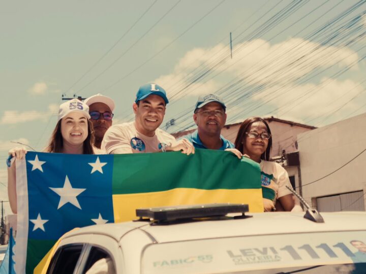 Levi Oliveira participa da Carreata 55 em Nossa Senhora do Socorro ao lado de lideranças e apoiadores