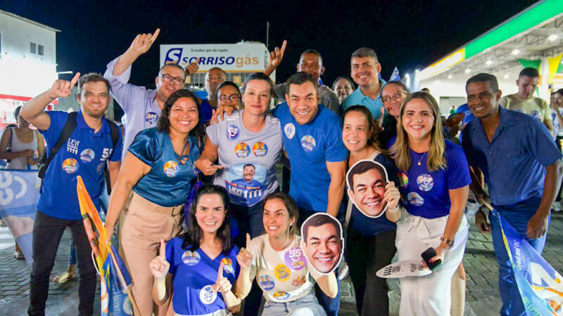 Levi Oliveira fortalece caminhada rumo à Câmara Federal em agenda no Porto Dantas