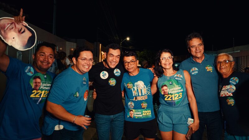 Levi Oliveira fortalece caminhada rumo à Câmara Federal em agenda no Conjunto Augusto Franco
